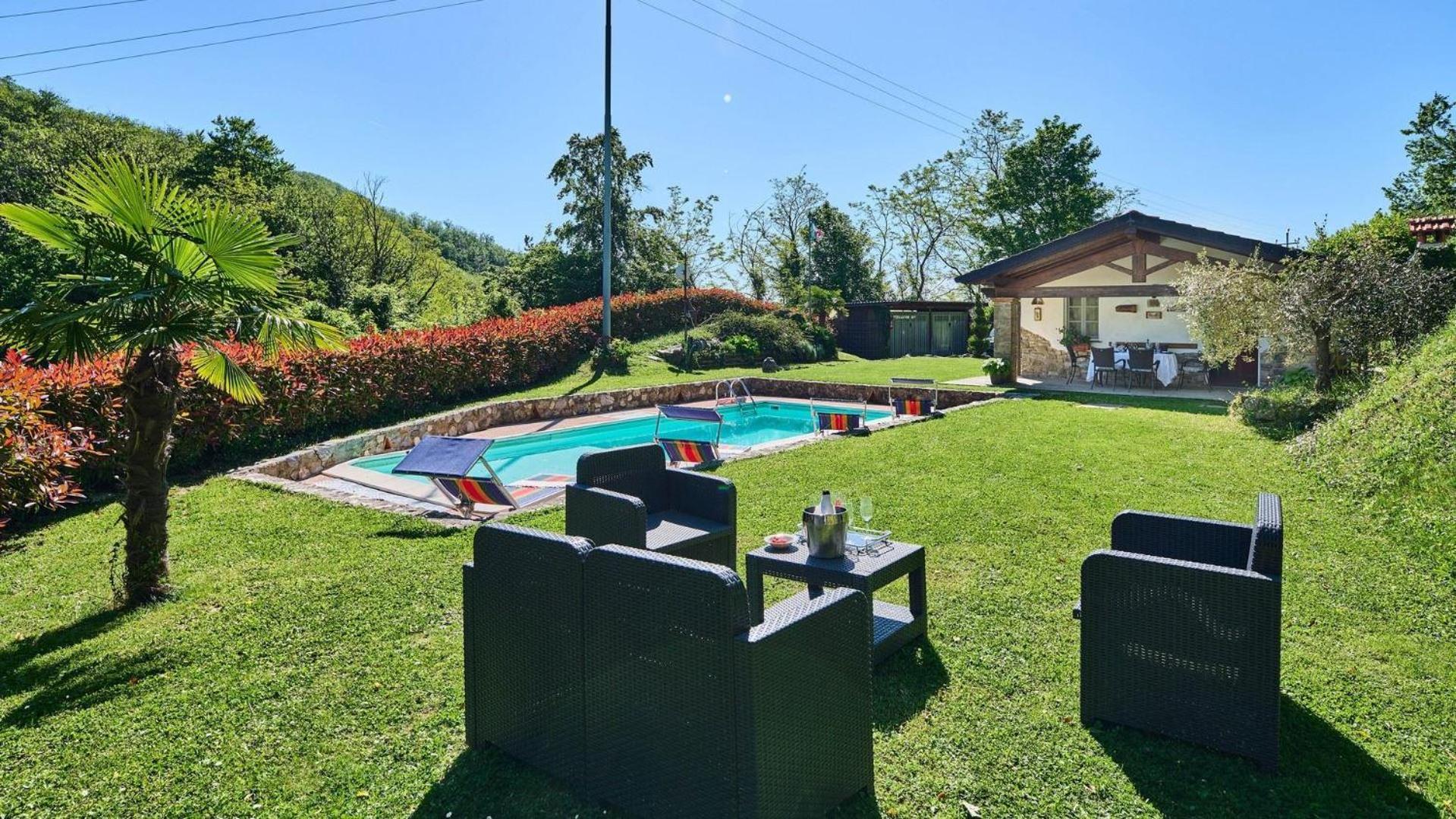 La Sella Villa Pescaglia Exterior photo