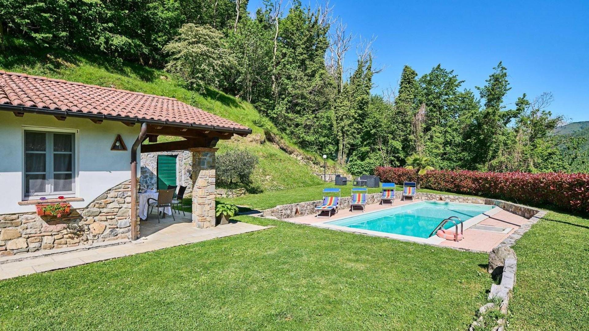 La Sella Villa Pescaglia Exterior photo